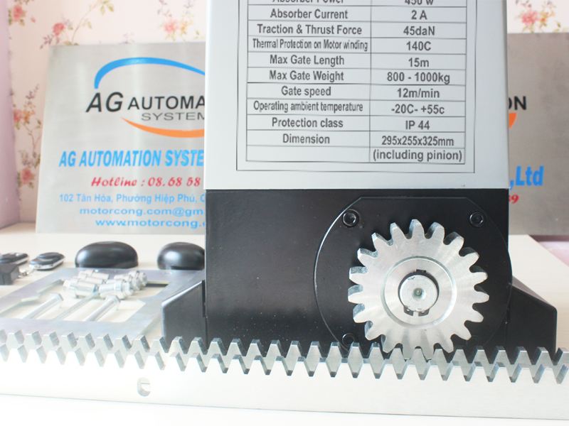 Motor cổng lùa AG-800-1000